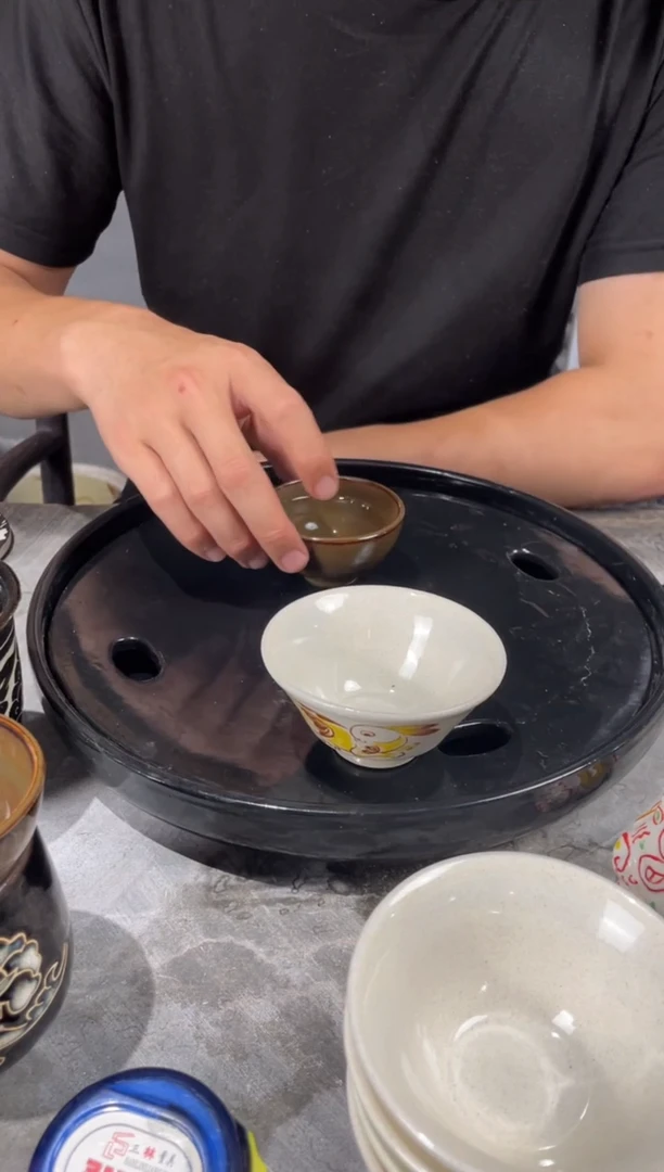 兔兔斗笠盏嘎嘎好磁州窑