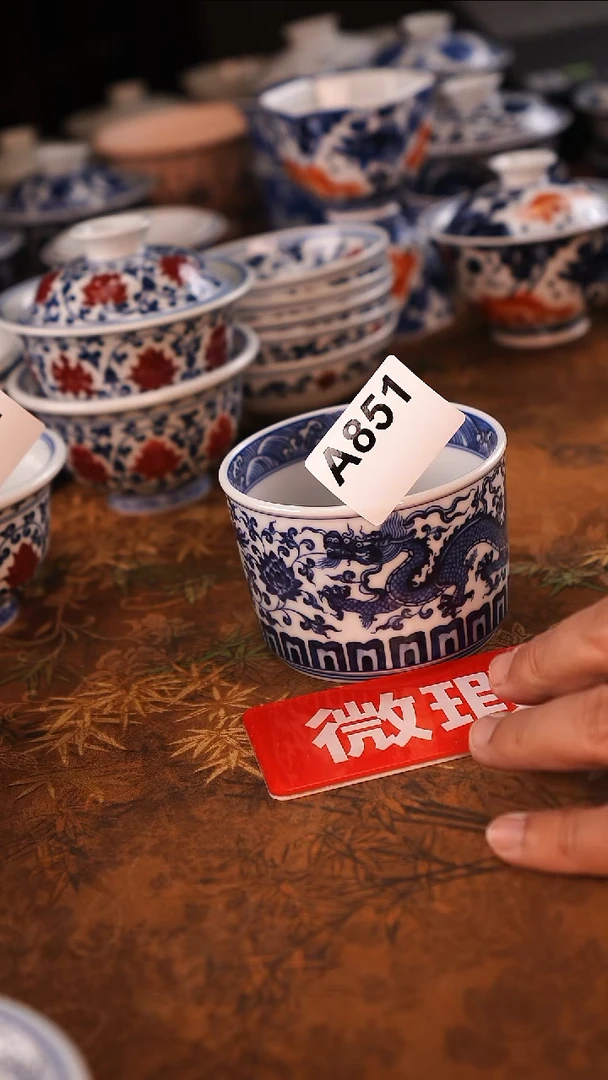 景德镇手工手绘茶器-129