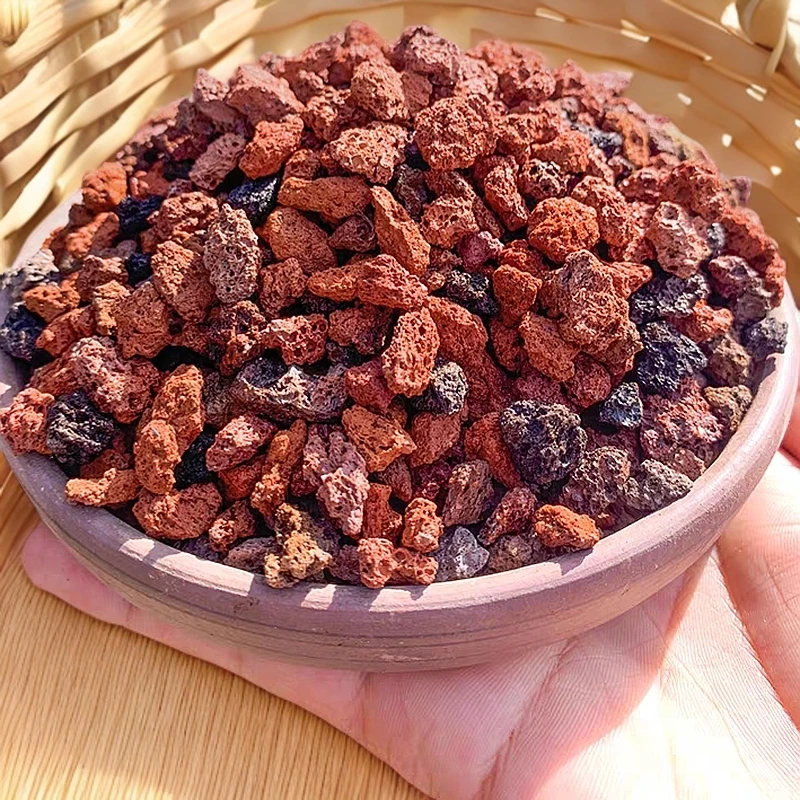 基地养兰花专用火山石拍两斤送两斤（总共四斤）养花鱼缸造景