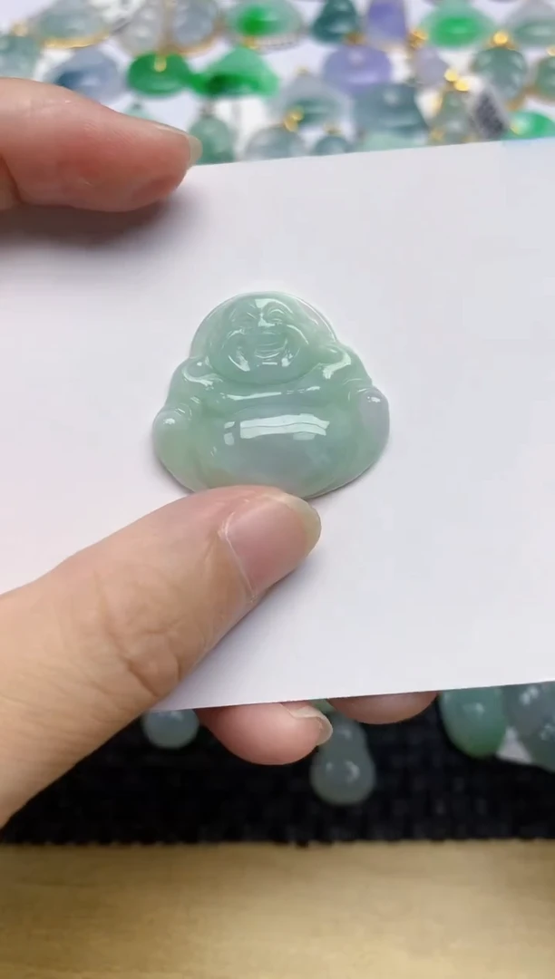 翡翠未镶嵌颈饰天然翡翠A货