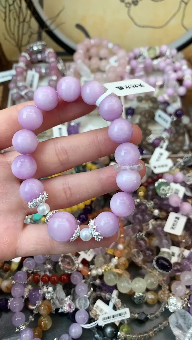 【闪购商品】锂辉石手串未镶嵌123