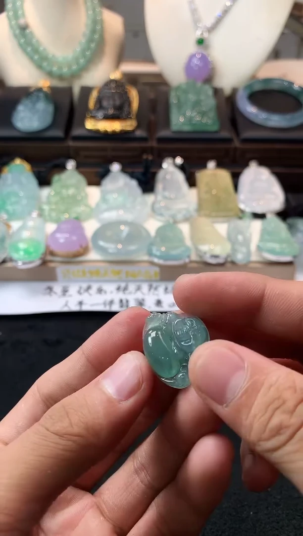 未镶嵌定制翡翠芜*~  S毛货不退不换