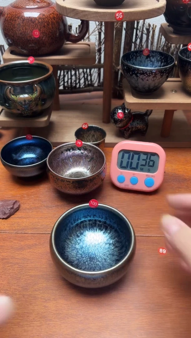 茶盏一**梦100号建盏工匠茶器