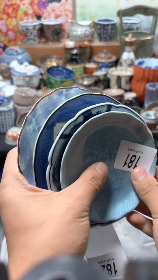 瓷片S*+夏目海外回流瓷器中古品。