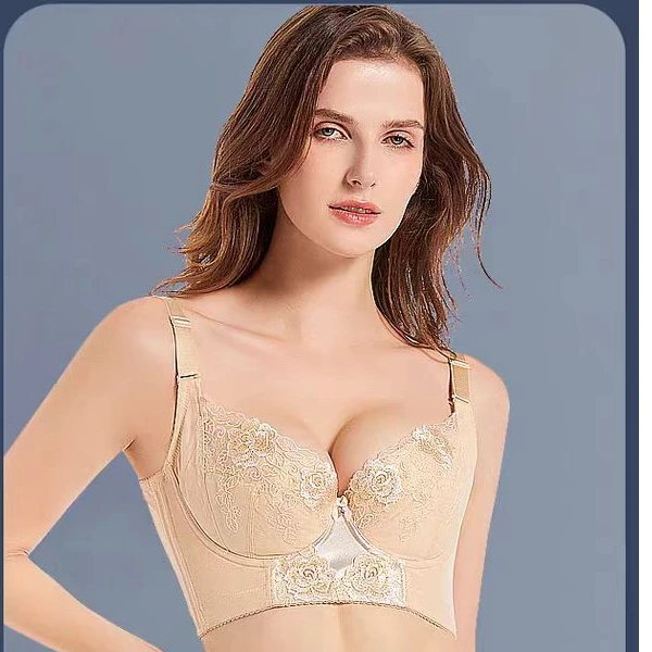 杜依妮莱卡美容院正品【短文胸】调整型托胸24小时穿不嘞裸感十足