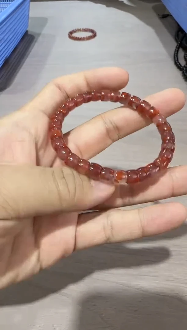 未镶嵌手链南红玛瑙Y2 南红0.7直切手串