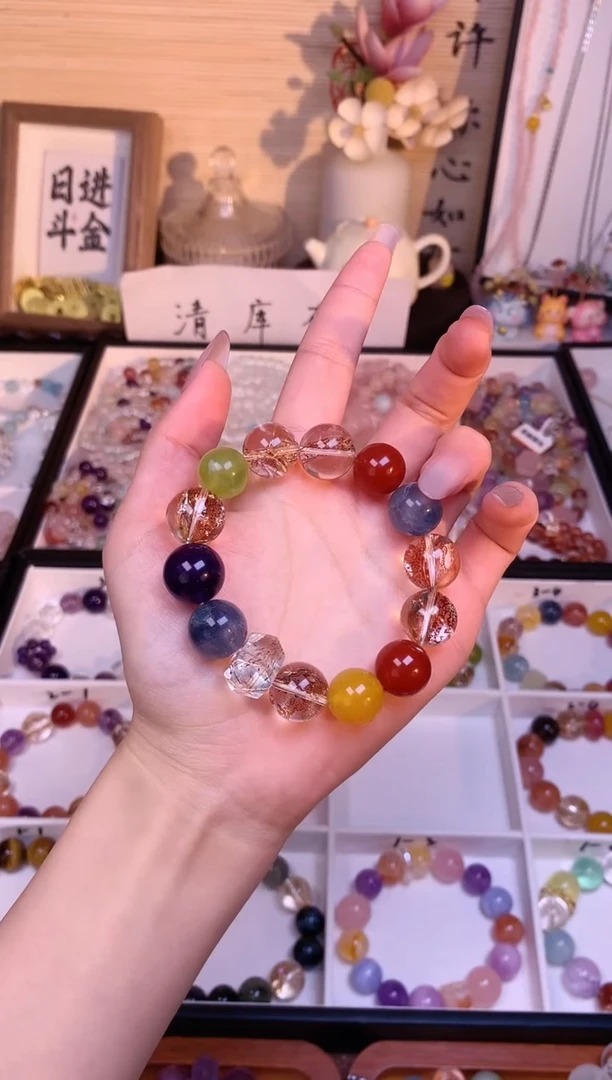 未镶嵌手串水晶1