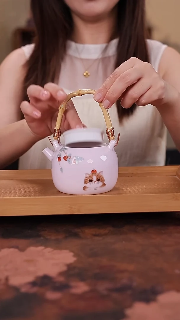 陶瓷茶具（无礼盒无茶盘）@@221