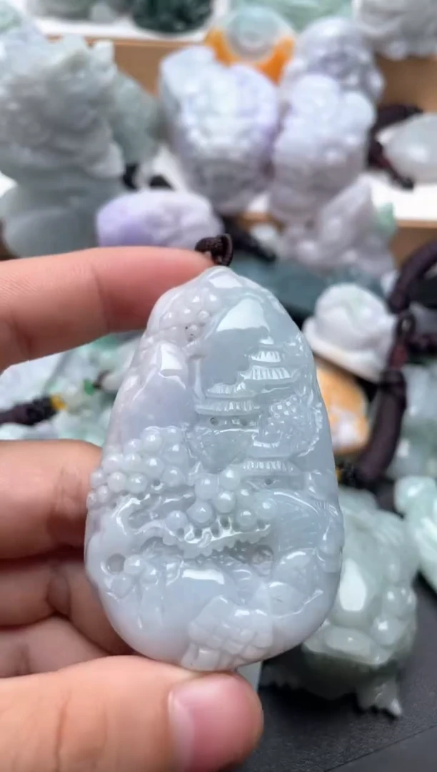 吊坠(不含链)未镶嵌翡翠1