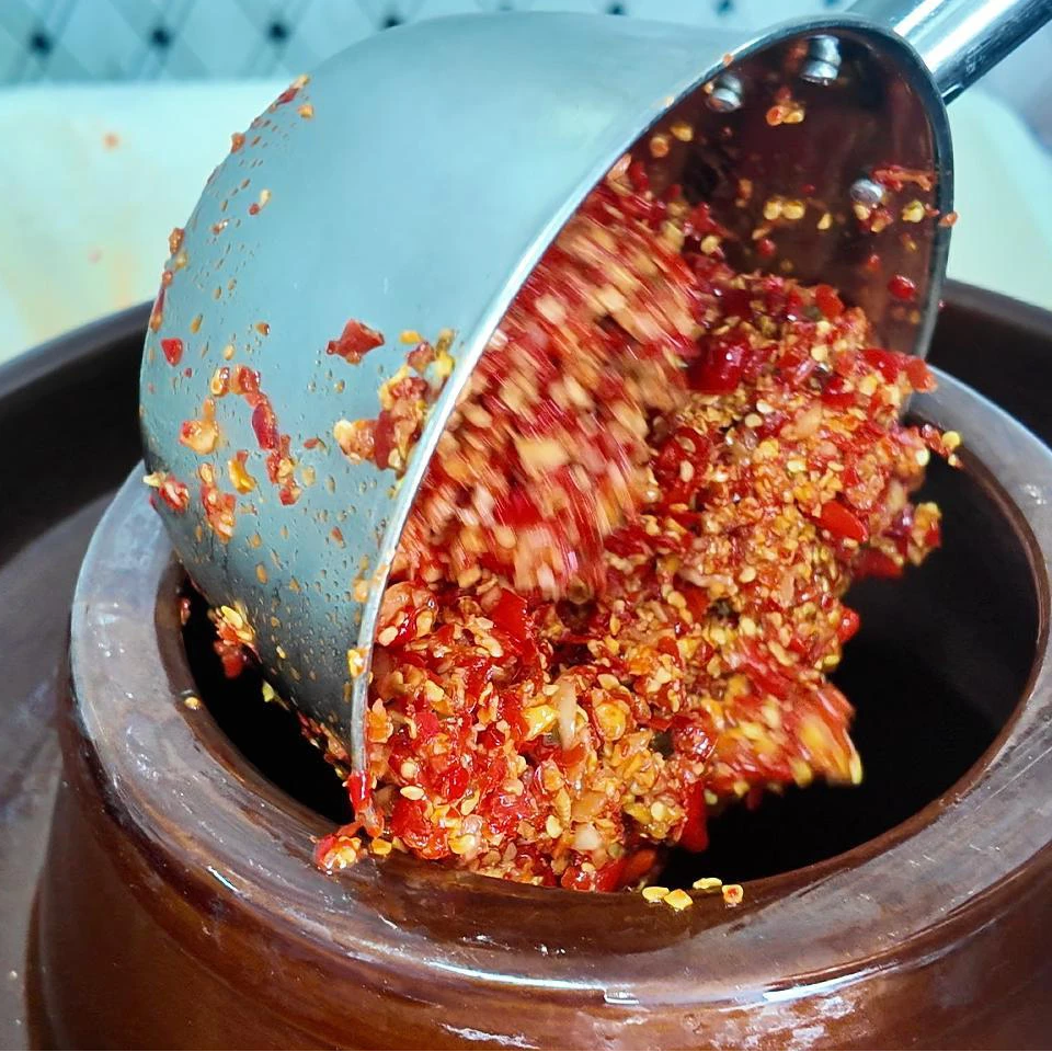 正宗农家全手工手切剁椒酸辣椒 辛香爆辣