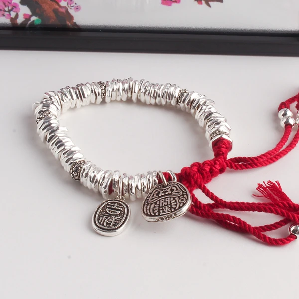 足银手链 17号链接【新粉福利】清货专场足银999.9带证书带钢印