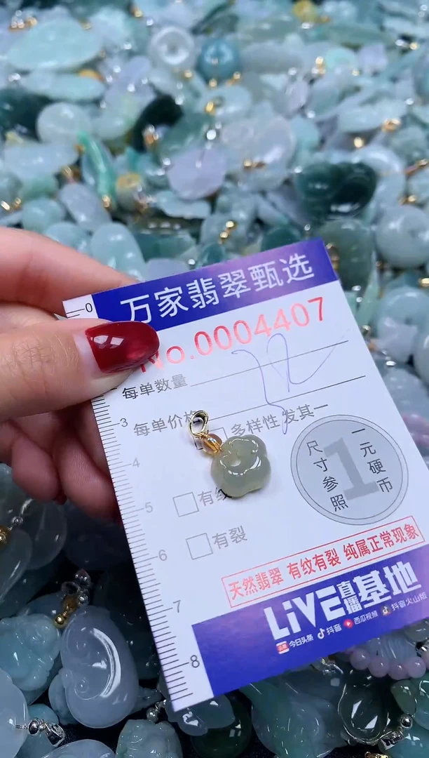 颈饰未镶嵌翡翠4407