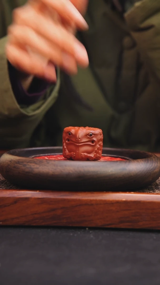 【闪购商品】紫砂茶杯原矿紫砂摆件