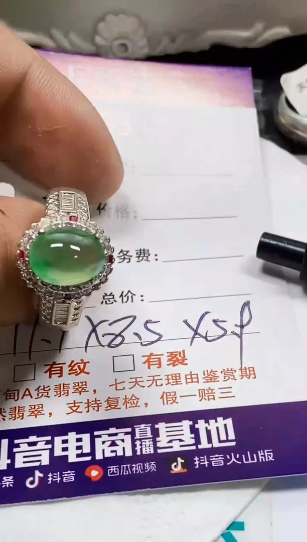 翡翠戒指未镶嵌未镶嵌9503