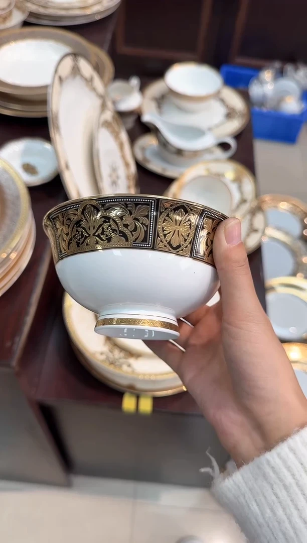 【闪购商品】瓷片4.75寸饭碗微瑕1个 春节活动福利价