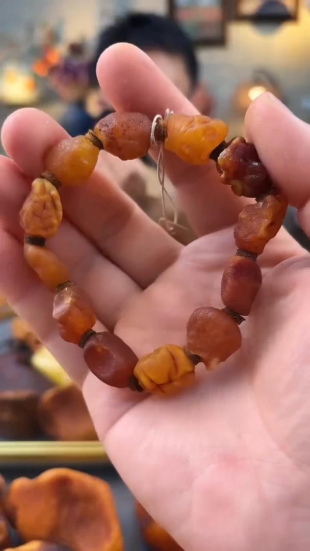 未镶嵌琥珀手串手串