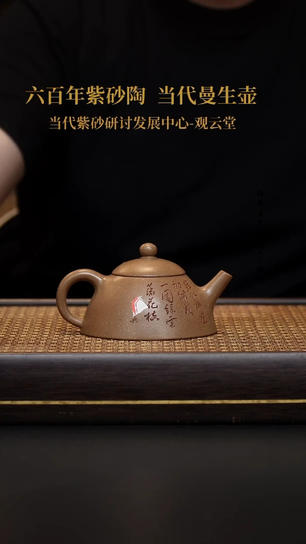 茶壶紫砂壶50 明式石瓢 金砂玉段 180