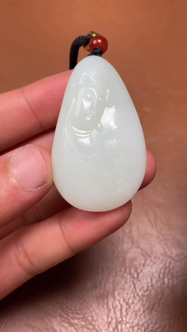 颈饰未镶嵌和田玉BL12.12多样性拍一发一4