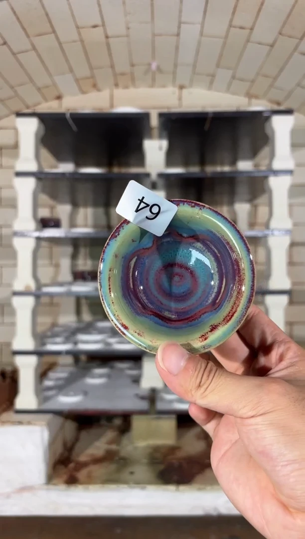 摆件精品窑变钧瓷茶器