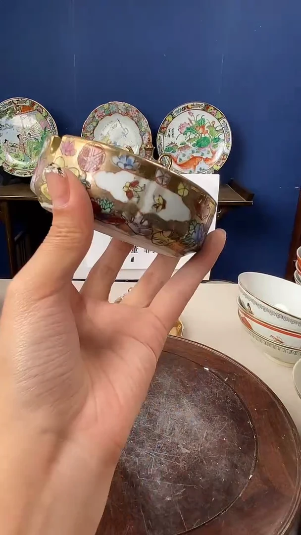 瓷片微瑕景德镇窑厂瓷摆件单件