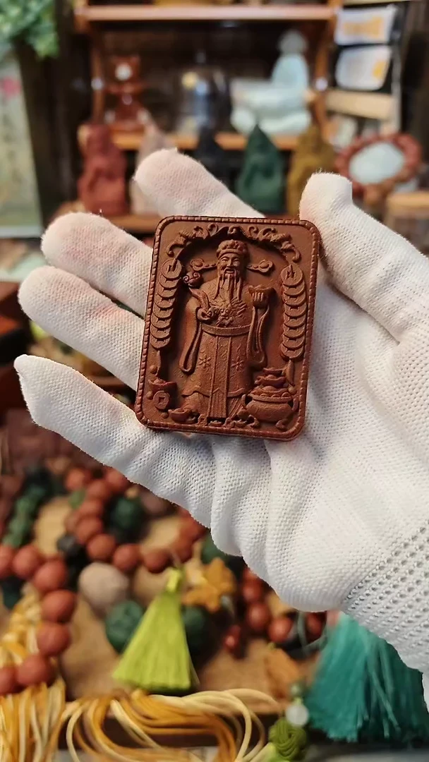 【闪购商品】牡丹衣香财神香牌一个