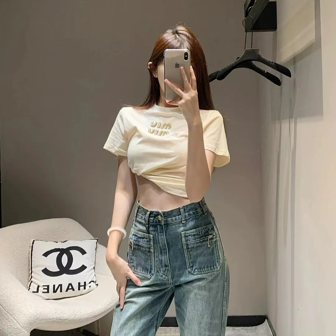 全新未使用 MIU MIU/缪缪 短袖T恤/M