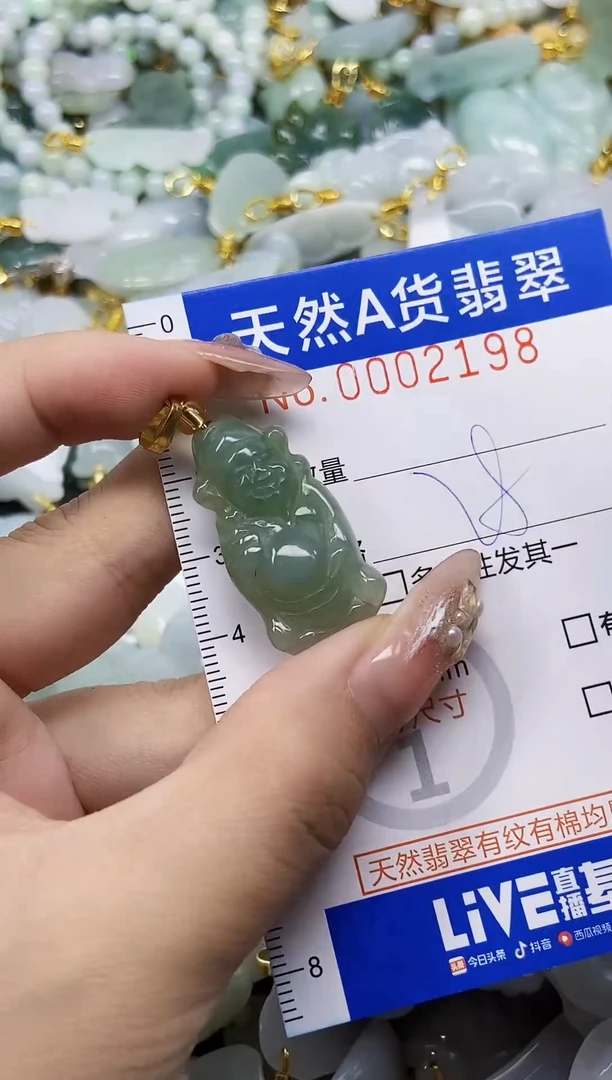 翡翠未镶嵌颈饰天然A货翡翠