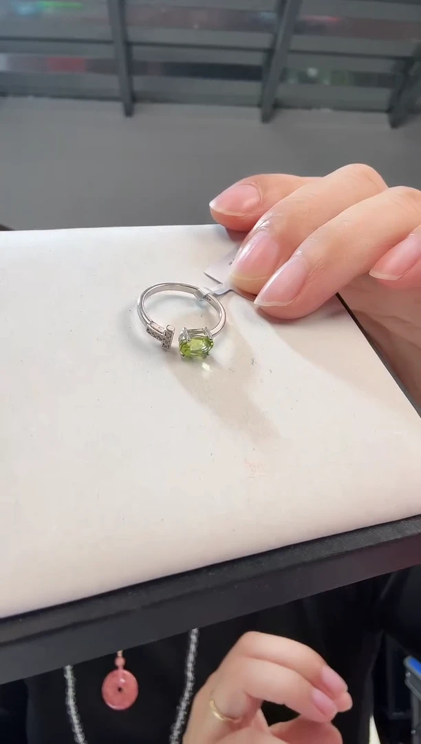 未镶嵌戒指橄榄石优6707