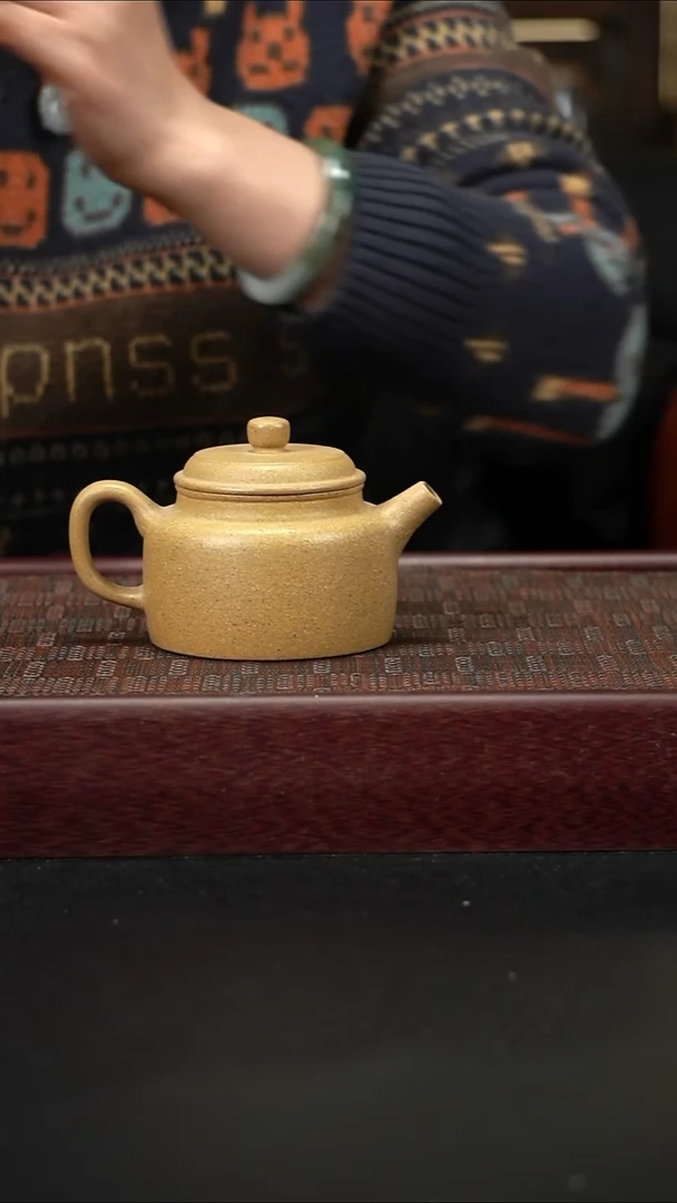 茶壶紫砂xj黄金段德钟