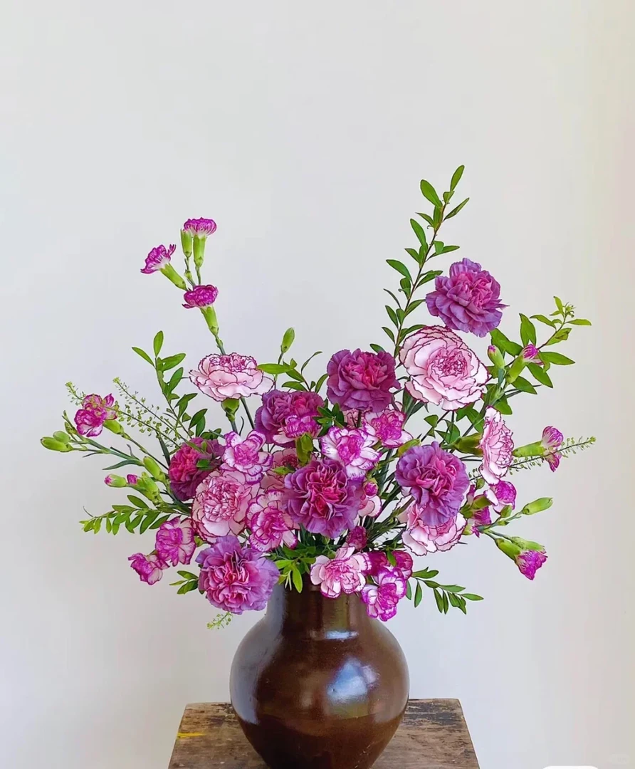 A级野马康乃馨多头家庭年宵鲜花花卉直播顺丰包邮-【萍子花舍】花束