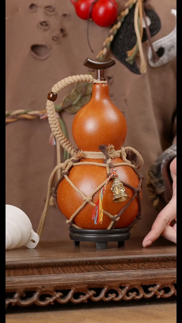 23号精品天然大漆酒葫芦一物一拍~