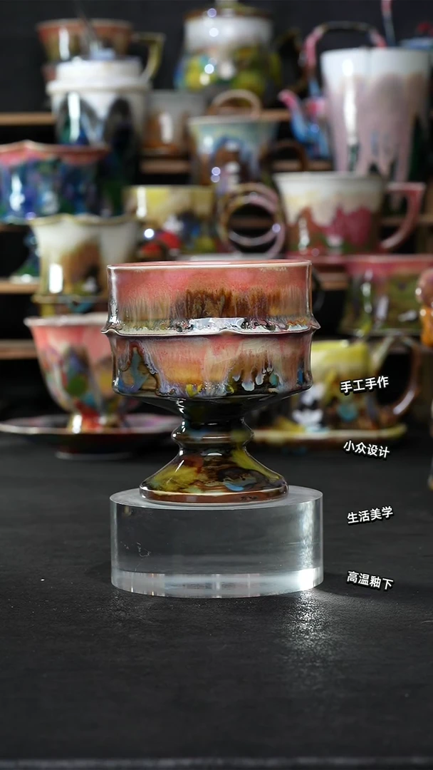 设计师款景德镇森涩手创陶瓷（食品级）602