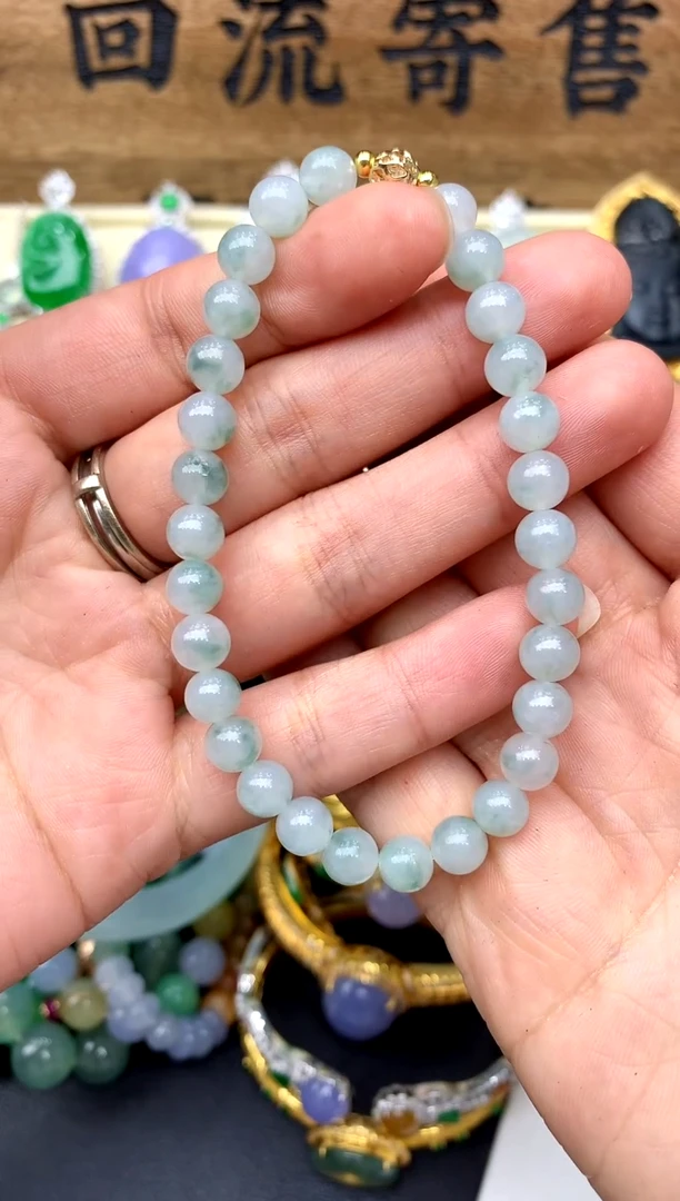 【闪购商品】翡翠手串未镶嵌38-中国好珍宝