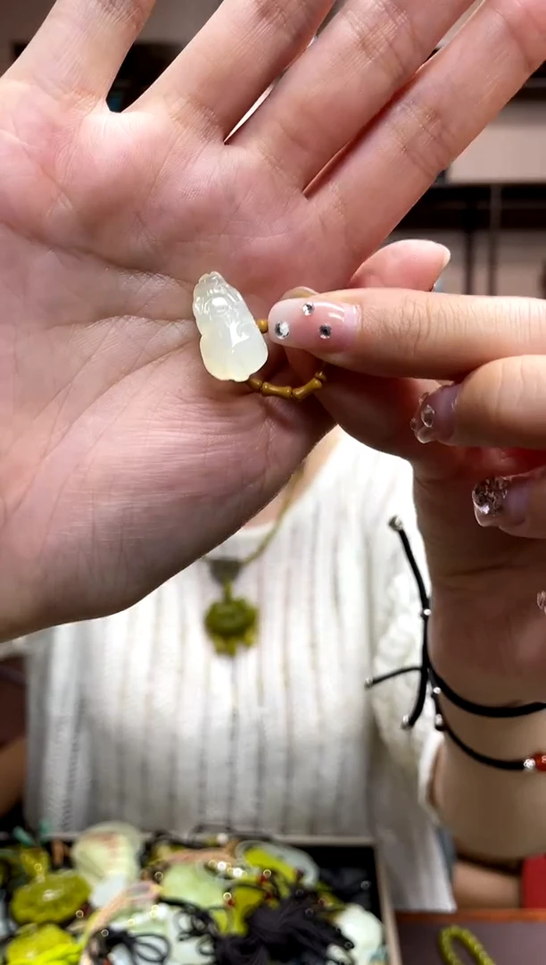 【闪购商品】岫玉戒指未镶嵌·