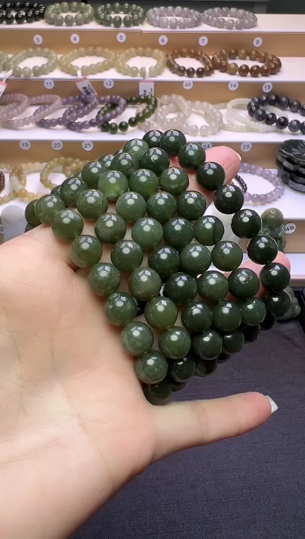 颈饰未镶嵌和田玉15号链接多样性发一卡10mm有棉