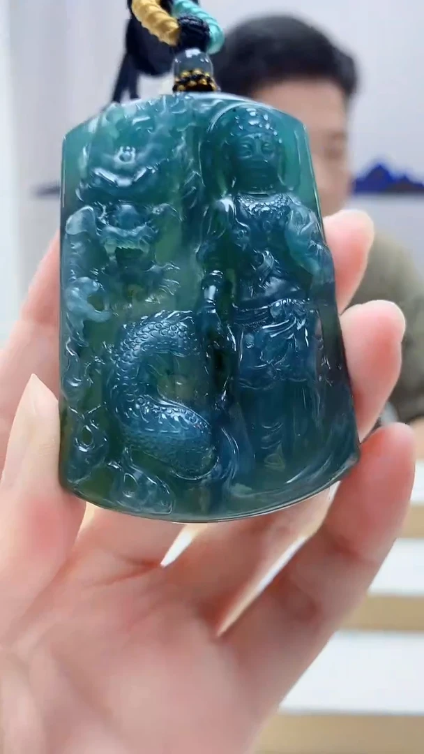 未镶嵌定制翡翠4917zm-毛货挂件119