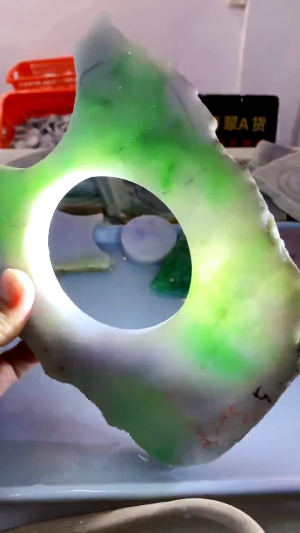 颈饰未镶嵌翡翠缅甸A货翡翠安886