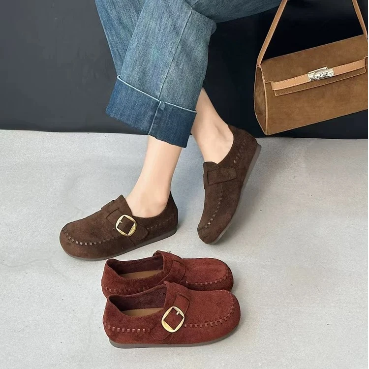 拼接浅口秋季勃肯鞋时尚休闲鞋鞋子舒适单鞋低帮  wwa 2552-10