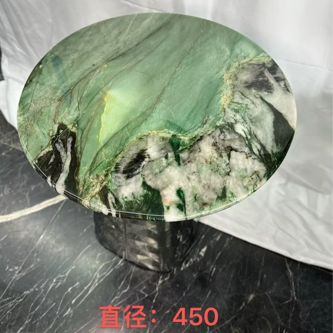 天然奢石40~50cm直径圆边几台面备注边几台面名称