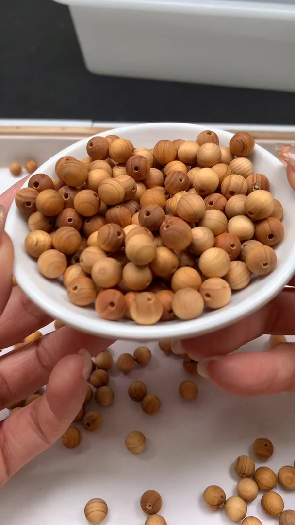 柏木（崖柏）散珠A1988 崖柏8mm50颗8.8元