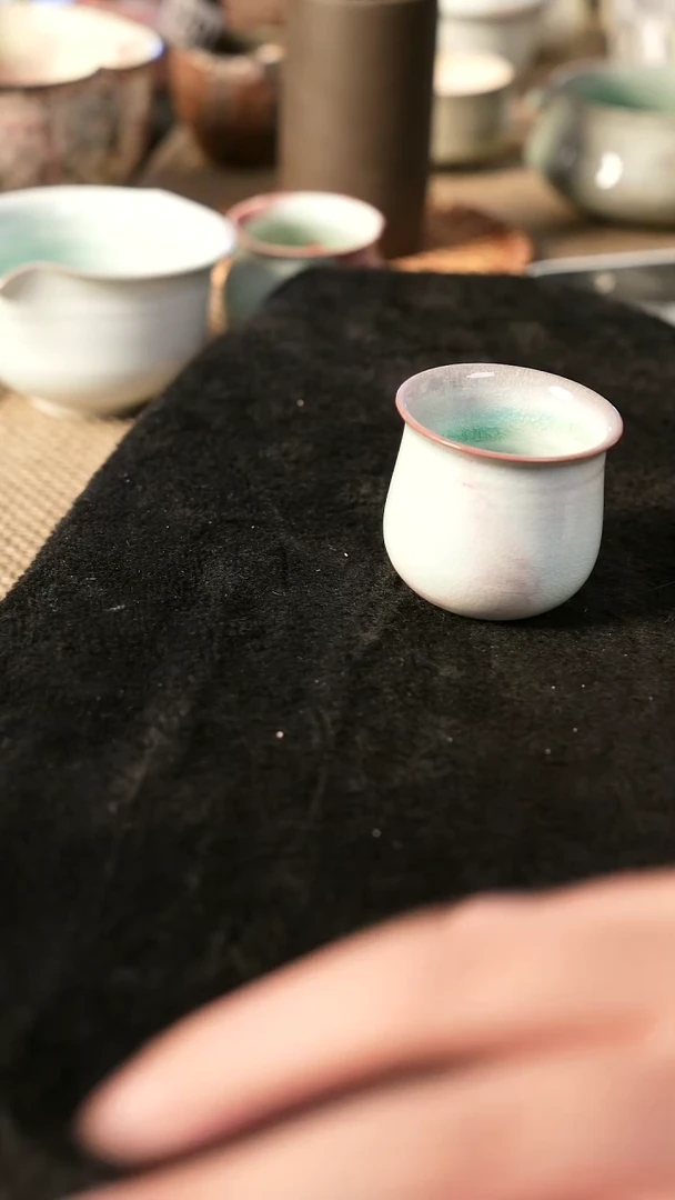 柴烧苏打杯子934