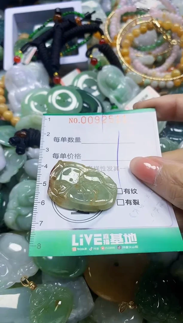 颈饰未镶嵌翡翠翡翠闪购Y0092511