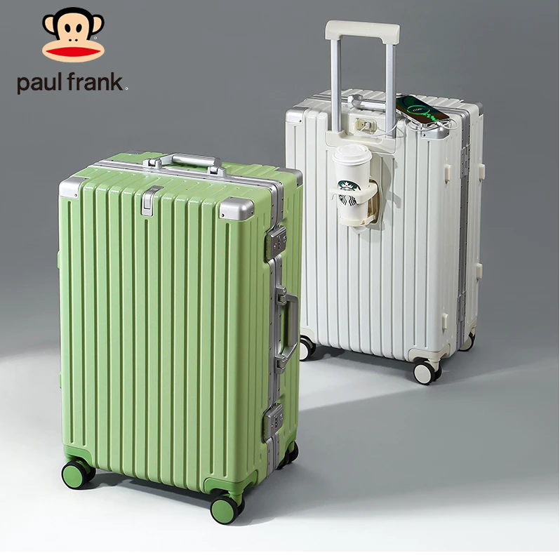 东方甄选同款大嘴猴拉杆箱出差旅游铝框箱ins潮款网红登机箱