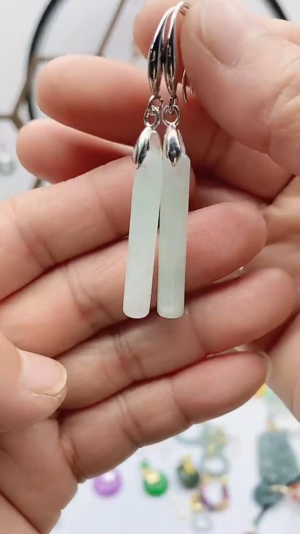 未镶嵌翡翠耳饰翡翠987