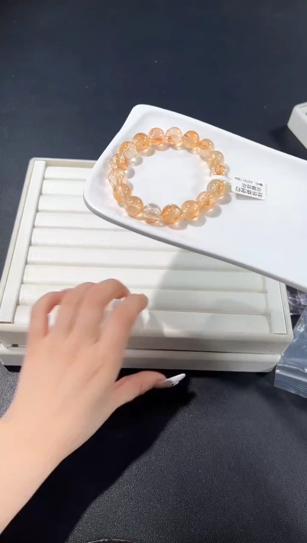 未镶嵌手串水晶39n多样性发其一【1条】默认微瑕12mm