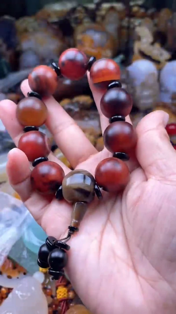 【闪购商品】玛瑙/玉髓颈饰未镶嵌AA