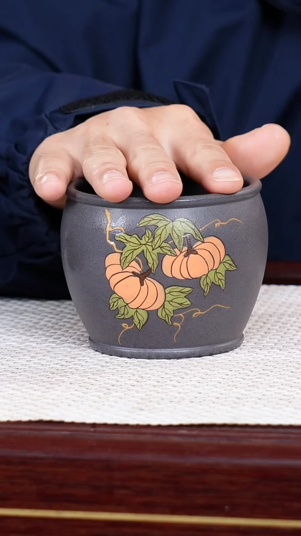 茶杯紫砂宜兴原矿紫砂 全手工制作