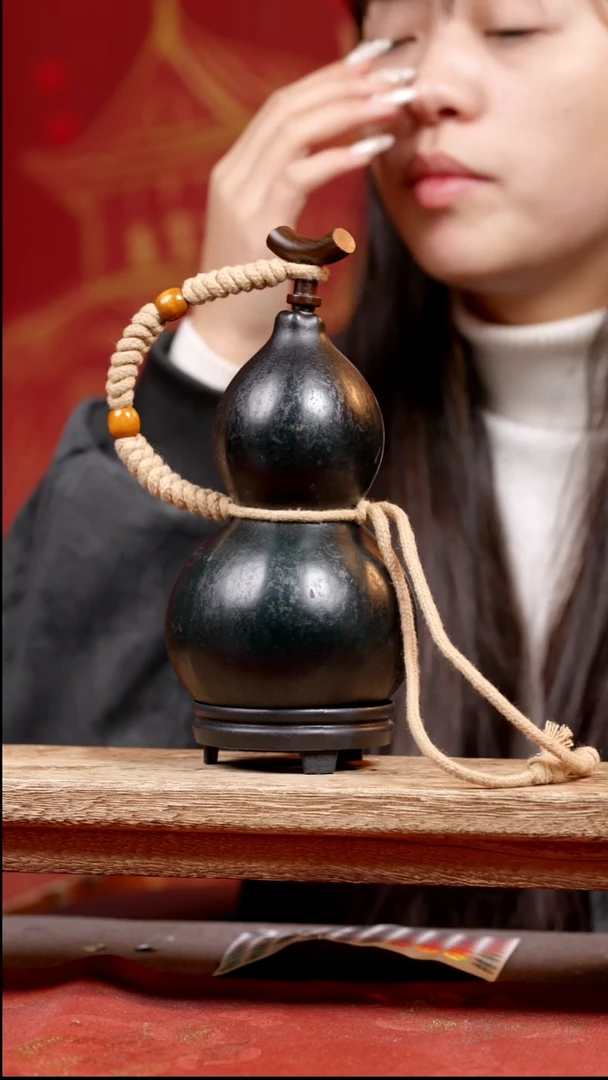 9号纯手工制作天然大漆真葫芦
