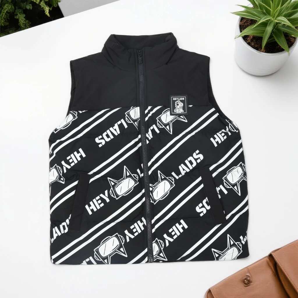 F8-414生儿童冬季百搭羽绒马甲(32014)