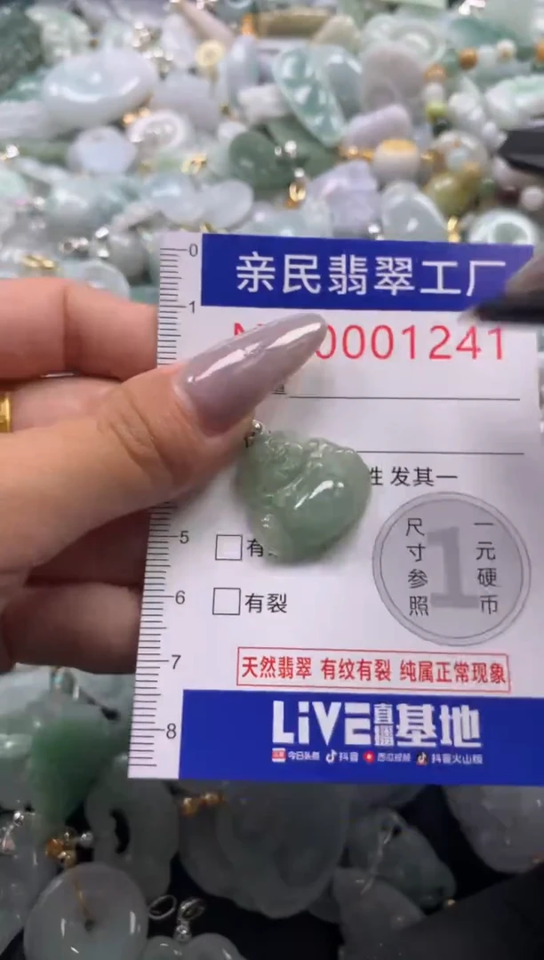 颈饰未镶嵌翡翠1241